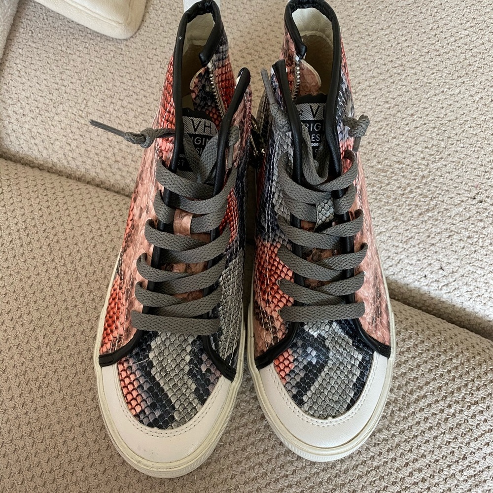 Snakeskin Sneakers